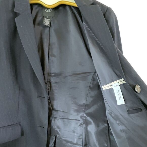 J. Crew Super 120’s Wool Pinstripe Blazer - Picture 5 of 6